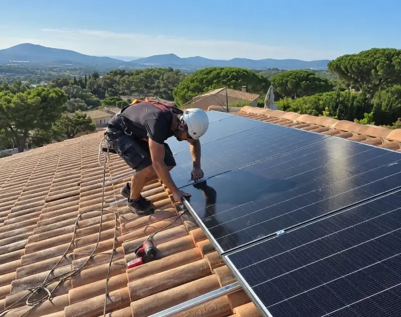 Installateur panneaux solaires Briord — pose photovoltaïque sur toiture