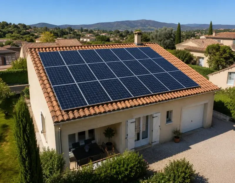 Prime à l'autoconsommation panneaux solaires Briord — aide financière de l'État